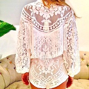 SPELL & THE GYPSY COLLECTIVE FLEETWOOD LACE BLOUSE